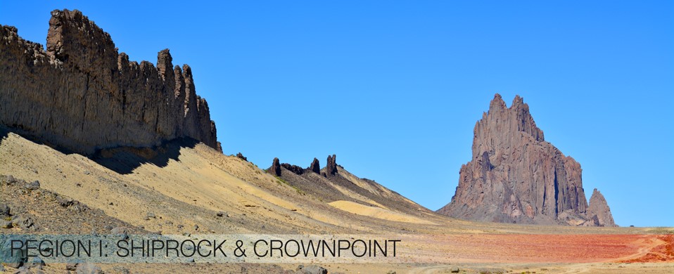 Region 1: Shiprock & Crownpoint, photo of canyons