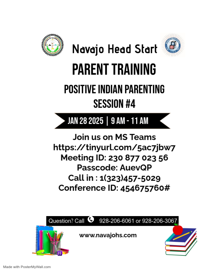 Positive Indian Parenting Parent Training flyer